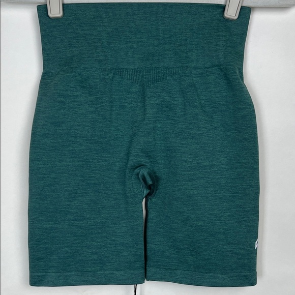 NWT Oner Classic Seamless Cycling Shorts Mineral Green Marl Medium - Picture 7 of 8